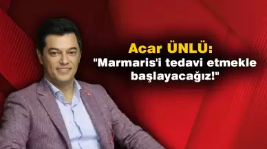 ACAR ÜNLÜ: "Niyetimiz iyi olduktan sonra hepimizin menfaati ortak!"