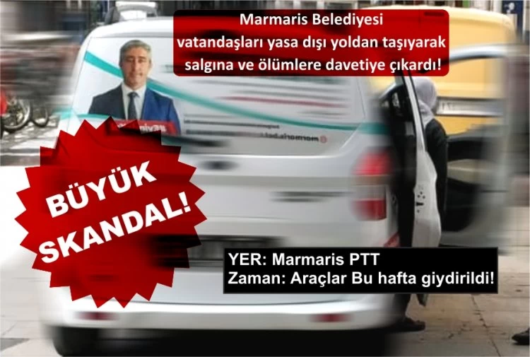 Marmaris Belediyesi’nde Büyük Skandal!