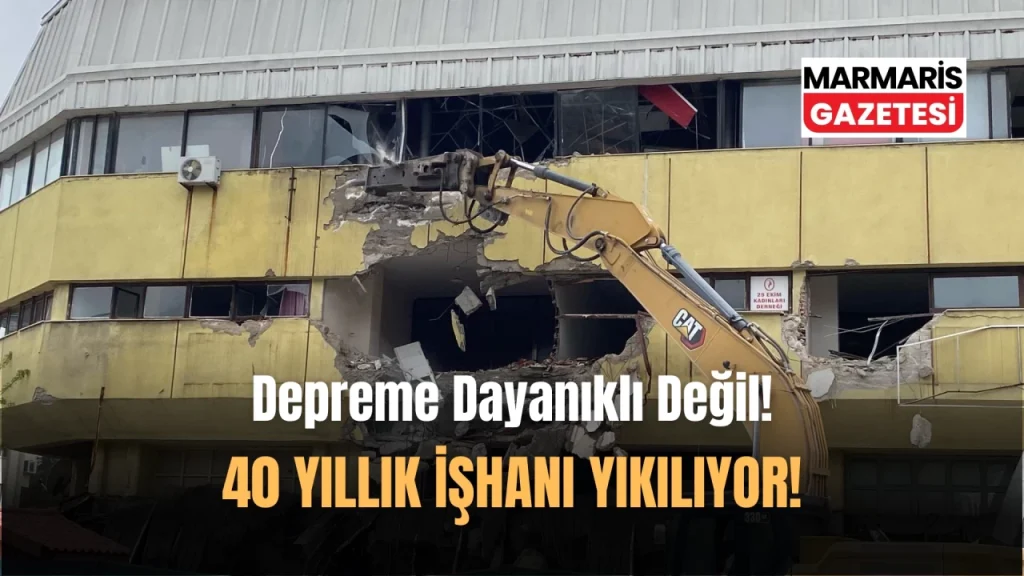 Orgeneral Mustafa Muğlalı İşhanı’nın Yıkımına Başlandı!